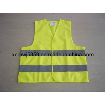 Orange Police Reflective Vest / Cheapest Price Veste de sécurité / Workwear Veste de sécurité Mesh Sécurité routière Protection Vest / Most Popular En471 Classe 2